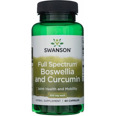 Swanson Full Spectrum Boswellia s Curcuminem 60 kapsúl