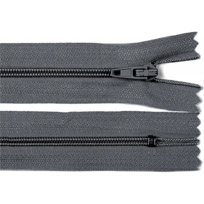Prima-obchod Spirálový zip No 3 délka 12 cm autolock, barva 312 šedá tmavá