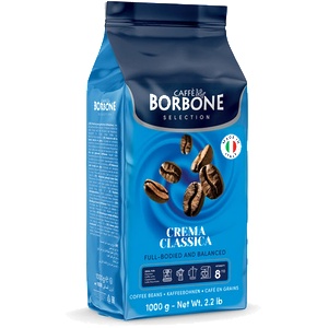 Caffè Borbone Кафе на зърна Caffè Borbone Crema Classica, 1 кг, Арабика и Робуста