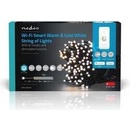 Nedis SmartLife LED Wi-Fi Teplá až studená biela 100 LED 10 m Android IOS WIFILX02W100