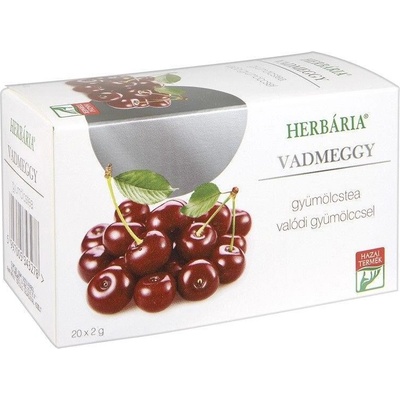 Herbária ovocný čaj z divých višní 20 x 2 g