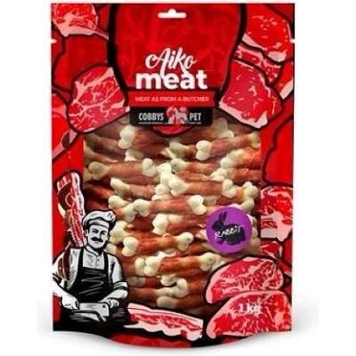 COBBYS PET AIKO Meat králičí maso na kalciové kosti 1000 g