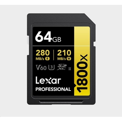 Lexar SDXC UHS-II 64GB LSD1800064G-BNNNG
