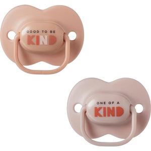 Tommee Tippee Ортодонтични залъгалки Tommee Tippee - AnyTime, Kind Розови с кутия за стерилизиране, 6-12 m, 2 броя (TT.0273)