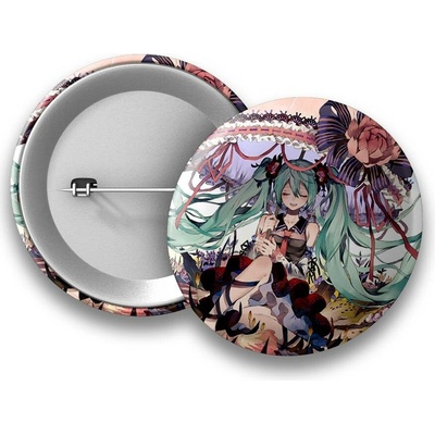 Hatsune Miku Placka Blooming Miku 50 mm