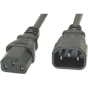 Захранващ кабел oem c14 - c13 m/f 1, 8 м черен xmontapkab (xmontapkab)