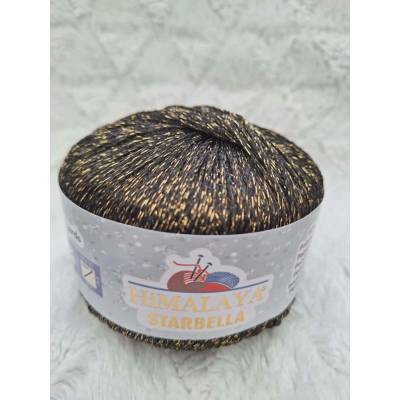 Himalaya Příze Starbella - 13 černo-zlatá