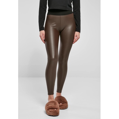 Urban Classics Дамски кожен клин в кафяв цвят Urban Classics Ladies Faux LeggingsMODEL565 SALE - , размер XS