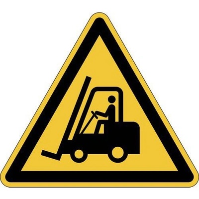 Durable Podlahový piktogram - symbol vysokozdvižný vozík