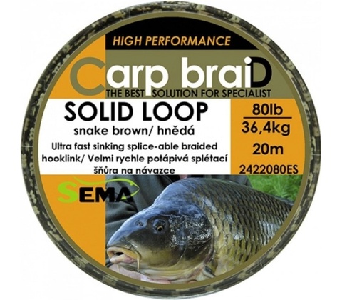 Sema Carp braiD Solid Loop 10m 18,2kg