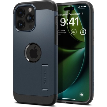 Spigen Кейс Spigen Tough Armor MagSafe за iPhone 15 Pro Max, metal slate (Spigen Tough Armor MagSafe, metal slate - iPhone 15 Pro Max)