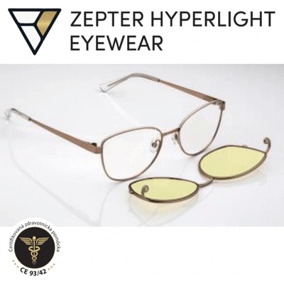 Zepter Hyperpolarizované okuliare Easyclip hnedé Hnedá