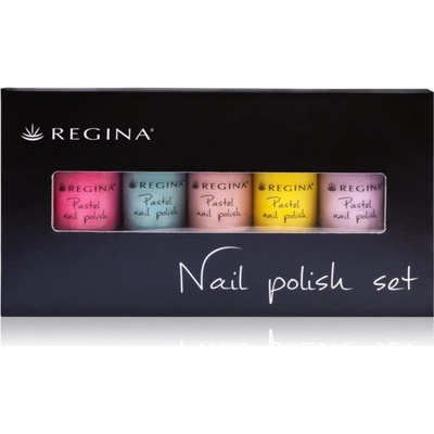 Regina Pastel комплект лак за нокти повече нюанси 113, 143, 57, 144, 145 5x4ml