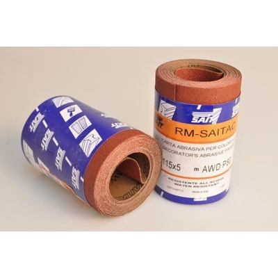 SAIT Minirole brusný papír SAITAC AWD 115x5 P80
