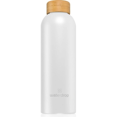 Waterdrop Thermo Steel nerezová láhev na vodu barva White Matt 1 ks