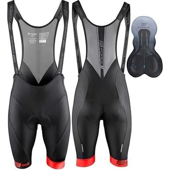 Force B51 se šráky a vložkou černo-červené