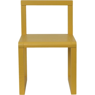 FERM LIVING Židle Little Architect Yellow