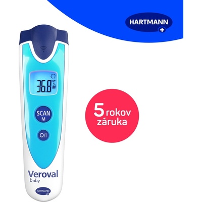 Veroval Teploměr Baby bezdotykový infra. modrý