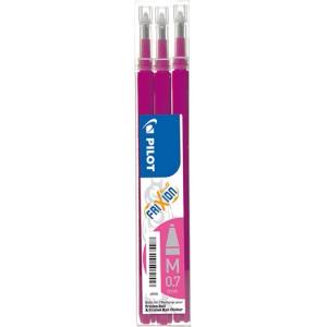 Pilot Пълнител за Pilot Frixion Clicker 0, 7 розов (3) (BLS-FR7-S3-P)