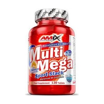 Amix Nutrition Мултивитамини Multi Mega Stack 120 Tabs. , 474