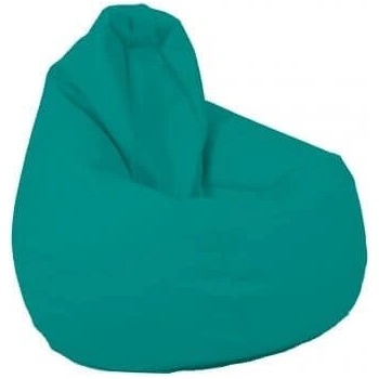 Image 1 of PUFRELAX Пуф Pufrelax фотьойл тип круша за деца от 2-10 години, Nirvana Light - Panama Turcoaz, Подходящ за използване на открито, Водоустойчив, Перящ се калъф, Пълнеж от Полистиролни перли (PUF-G-NL-PEX-TRQ)