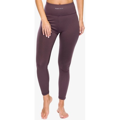 super.natural Dámské merino legíny HIGH RISE TIGHT Raisin