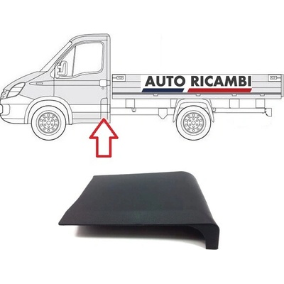 Ochranná lišta Iveco Daily 2000-2014 levá, za přední dveře, valník 504099615