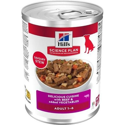 Hill's Science Plan Canine Adult Beef & Vegetables 363 g