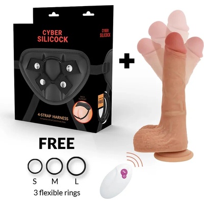Cyber Silicock Strap-On Mr Rick