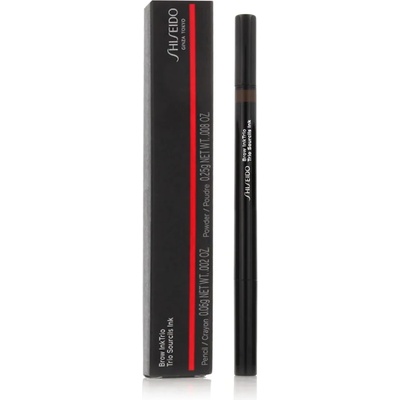 Shiseido Brow InkTrio Молив за вежди за жени 0, 31 g сянка 03 Deep Brown