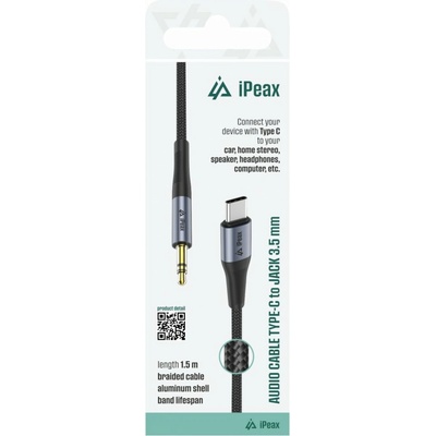 iPeax 1,5 m černý 143892