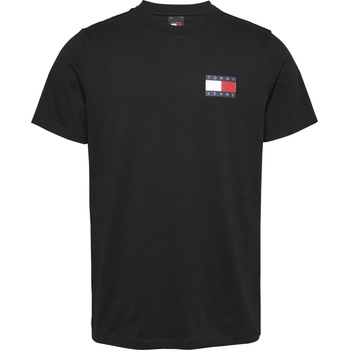 Image 1 of Tommy Jeans Тениска Tommy Jeans Men's Slim Essential Flag Regular Fit T-Shirt - Black