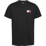 Tommy Jeans Тениска Tommy Jeans Men's Slim Essential Flag Regular Fit T-Shirt - Black