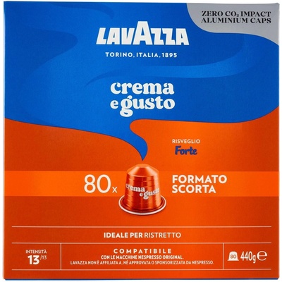 Lavazza Risveglio Forte Nespresso Kompatibilné 80 ks