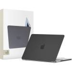 Tech-Protect Тънък кейс за Apple Macbook Air 13 M2 / M3 / M4 / (2023-2025) от Tech-Protect Smartshell - Черен мат (9589046924064)