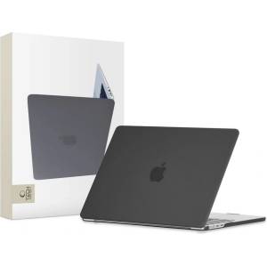Tech-Protect Тънък кейс за Apple Macbook Air 13 M2 / M3 / M4 / (2023-2025) от Tech-Protect Smartshell - Черен мат (9589046924064)