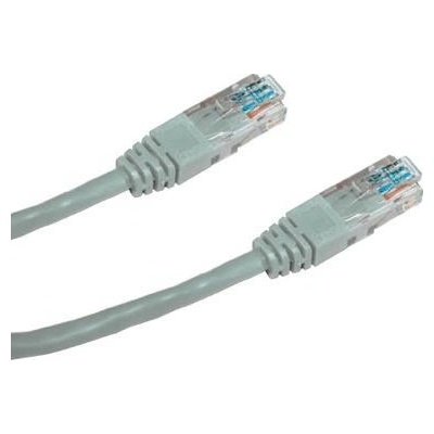 Datacom 1529 Patch kabel UTP, CAT5E, křížený 2m, šedý