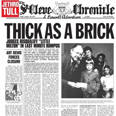 JETHRO TULL: THICK AS A BRICK CD