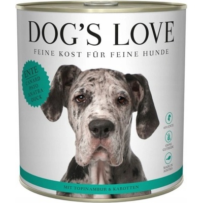 Dog's Love Adult Classic kachna 800 g