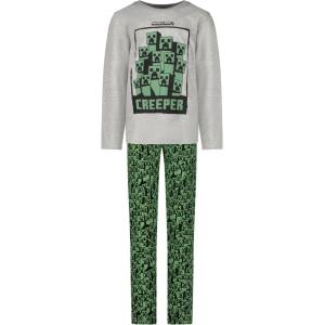 Minecraft Пижама Minecraft Creepers Grey, размер 116 (SP-MNCT-109_116)