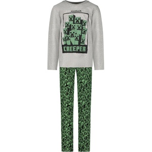 Minecraft Пижама Minecraft Creepers Grey, размер 116 (SP-MNCT-109_116)