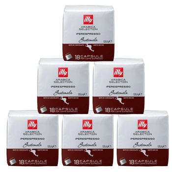 illy IperEspresso Гватемала кафе капсули 6х18 бр