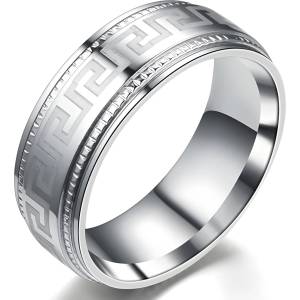 HARAHU Пръстен WE-17437 - Сребърен / 59mm KP17437