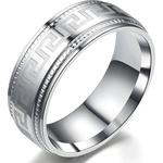 HARAHU Пръстен WE-17437 - Сребърен / 59mm KP17437