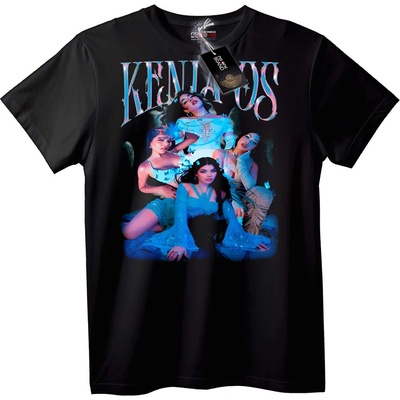 NOONEBRAND Тениска Kendalls Group - 3XL, White