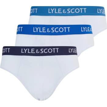 Lyle and Scott Боксерки Lyle and Scott Men's Pack Boxer Underwear - Bright White