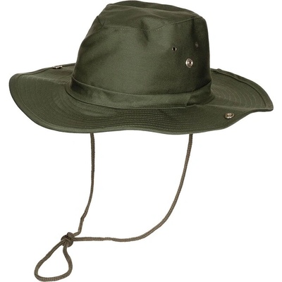 MFH Шапка с шнур за пристягане, od зелена (10703b)