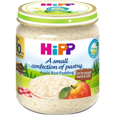 HiPP Био Мляко с ориз и ябълки 200 гр. - 10+ месеца