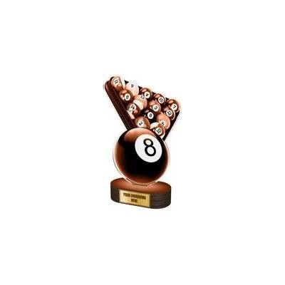 Poháry Bauer Akrylátová trofej TLR2023266 Billiard