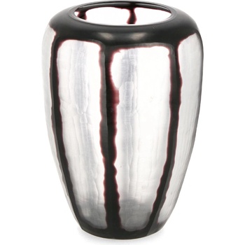 Bizzotto ДЕКОРАТИВНА ВАЗА kirinda 30cm ЧЕРНО (0200234)